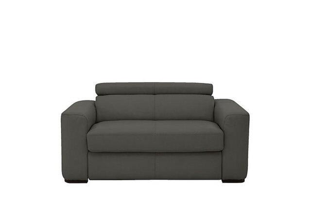 World of Leather - Infinity Large NC Leather Armchair - Charcoal Grey