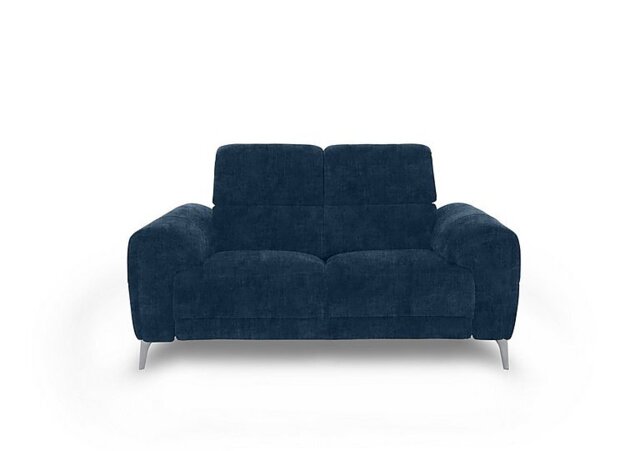 Vino Fabric 2 Seater Power Recliner Sofa with Power Headrests and Heated Seats