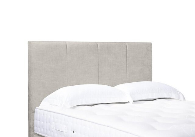 Artisan Collection Linear Standard Floor Standing Headboard - Single - Lace Ivory