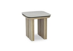 Stonesby Square Lamp Table