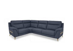 World of Leather - Eclipse Small Leather Left Hand Facing Corner Sofa