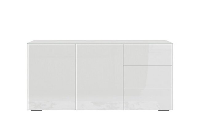 Lexa Smart 2 Door 3 Drawer Sideboard - White