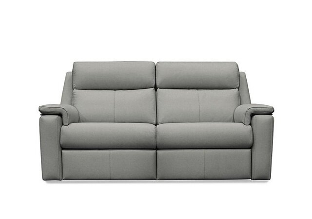 G Plan - Thornbury 3 Seater Leather Power Recliner Sofa - Texas Charcoal