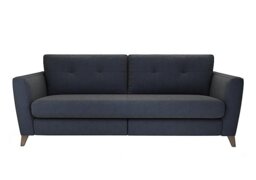 The Lounge Co. - Hermione 4 Seater Fabric Sofa - Bilberry Tart