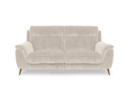 Eclipse Fabric 2 Seater Power Recliner Sofa with Power Headrests - Sofas and Armchairs