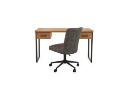 Earth Desk with Drawers and Office Chair