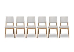 G Plan - Maddison Set of 6 Open Back Dining Chairs