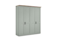 Wiemann - Adeline 4 Door Hinged Wardrobe - Sage