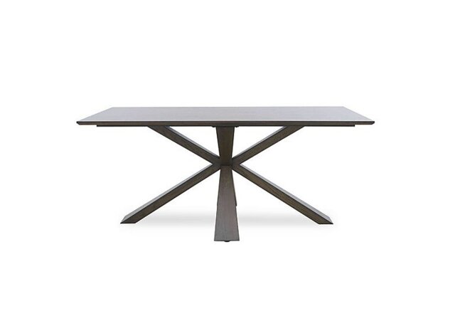 Saigon Fixed Dining Table with Wooden Base