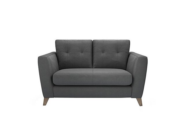 The Lounge Co. - Hermione 2 Seater Fabric Sofa - Slate Shadow - Sofas and Armchairs - In Time for Christmas