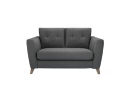 The Lounge Co. - Hermione 2 Seater Fabric Sofa - Slate Shadow - Sofas and Armchairs - In Time for Christmas
