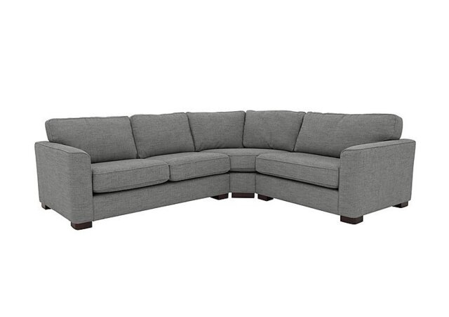 Elora Fabric Right Hand Facing Corner Sofa - Deep Sea