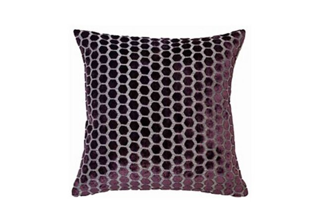 Jorvik Large Cushion - Aubergine