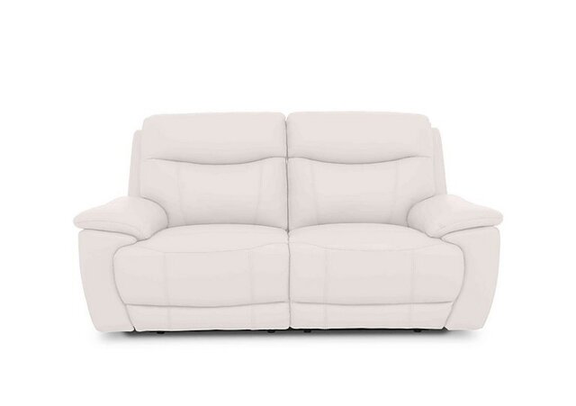 Sloane 3 Seater Leather Power Recliner Sofa - Cotton - Sofas and Armchairs - In Time for Christmas