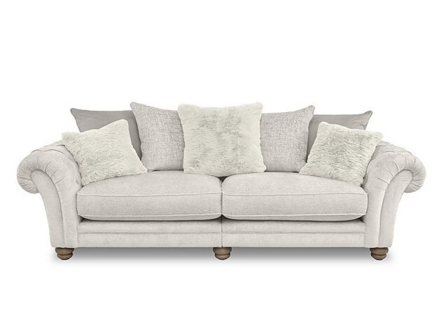 Ideal Home - Cotswold 4 Seater Split Frame Scatter Back Sofa