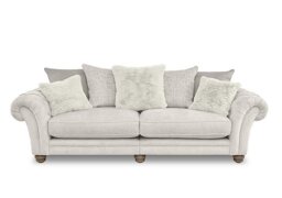 Ideal Home - Cotswold 4 Seater Split Frame Scatter Back Sofa