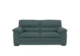 World of Leather - Cozee 2 Seater Pure Premium NC Leather Sofa - NC Lake Green