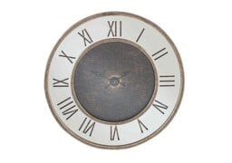 Geo Print Mirrored Wall Clock