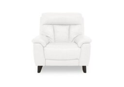 World of Leather - Dreamer Leather Armchair - BV Star White - Sofas and Armchairs - In Time for Christmas