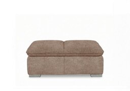 Edison Fabric Storage Chair Stool - Light Brown