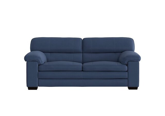 World of Leather - Cozee Fabric 2.5 Seater Sofa - Blue