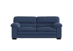 World of Leather - Cozee Fabric 2.5 Seater Sofa - Blue