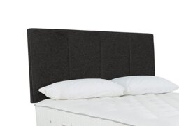 Sleepeezee - Haig Strutted Headboard - Super King - Tweed Charcoal