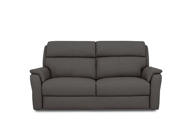 Nicoletti - Vito TO Leather 3 Seater Sofa - Torello Grigio Scuro