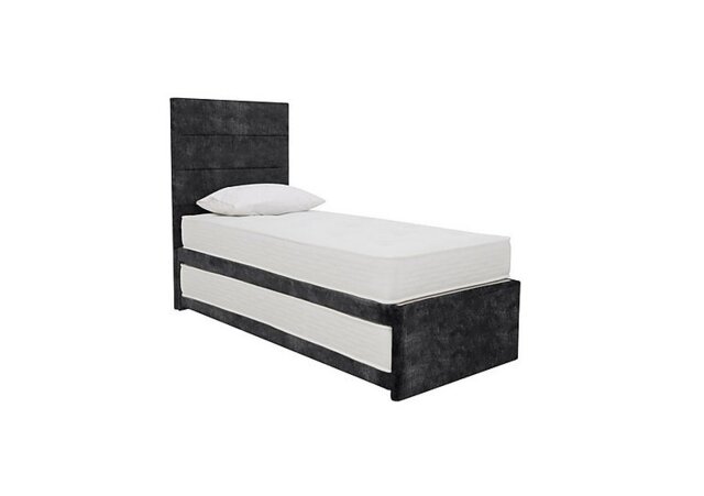 Sleep Story - Guest Bed with Coil Mattress - Lace Domino