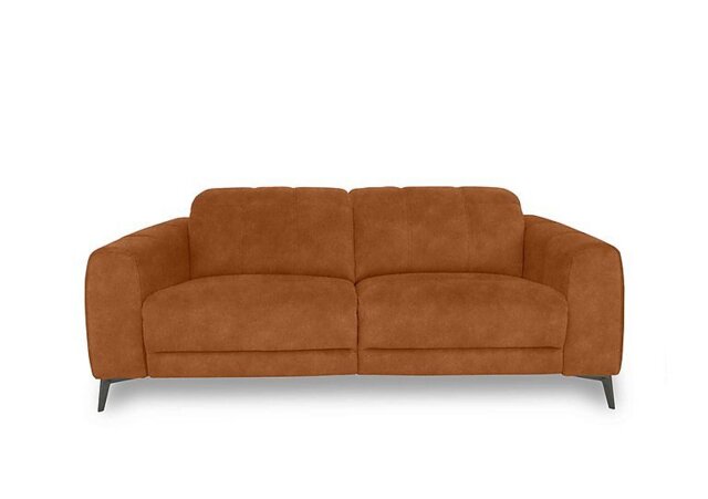 Ezra 3 Seater Fabric Sofa - Dexter Pumpkin - Sofas and Armchairs - In Time for Christmas