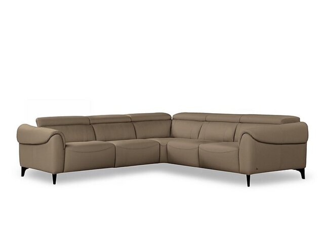 Nicoletti - Nicole Large Leather Corner Sofa