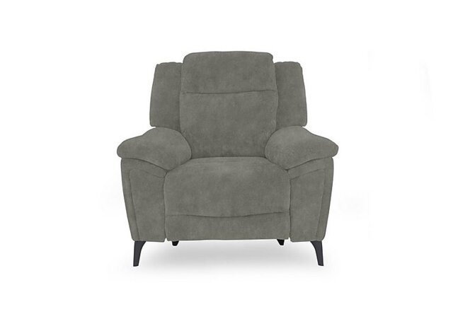 Panache Fabric Power Recliner Chair with Power Headrest - Marble Stone