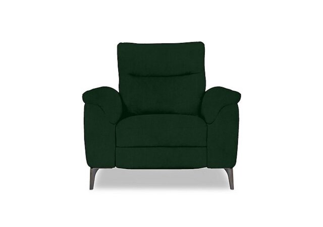 Morgan Fabric Power Recliner Chair - Bottle Green