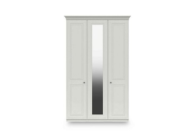 London Bedrooms - Marylebone Tall 3 Door Wardrobe With Mirror Door