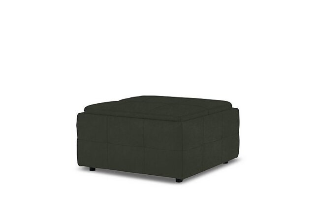 Monarch Fabric Tray Storage Footstool - Manhattan Pine