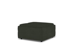 Monarch Fabric Tray Storage Footstool - Manhattan Pine