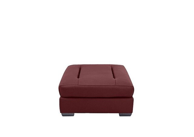World of Leather - Xavier Leather Stool - BV Deep Red