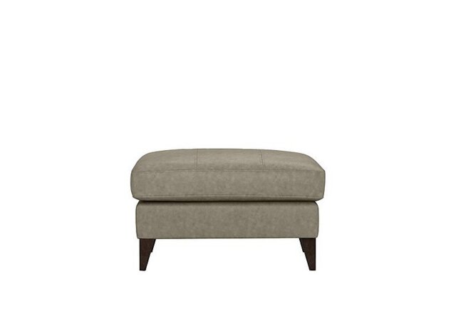 The Lounge Co. - Romilly Fabric Footstool - Quiet Fawn
