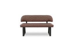 Venus High Back Dining Bench - Tan