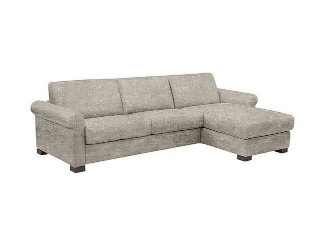 Nicoletti - Alcova 3 Seater Right Hand Facing Fabric Sofa Bed and Storage Chaise with Scroll Arms - Sofas and Armchairs - In Time for Christmas