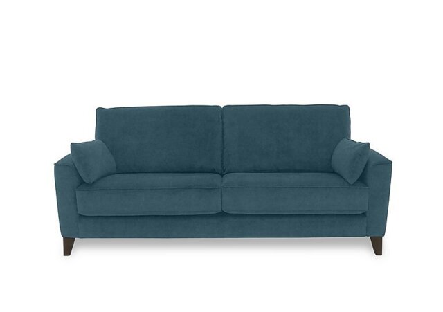 Brondby 3 Seater Fabric Sofa - Peacock