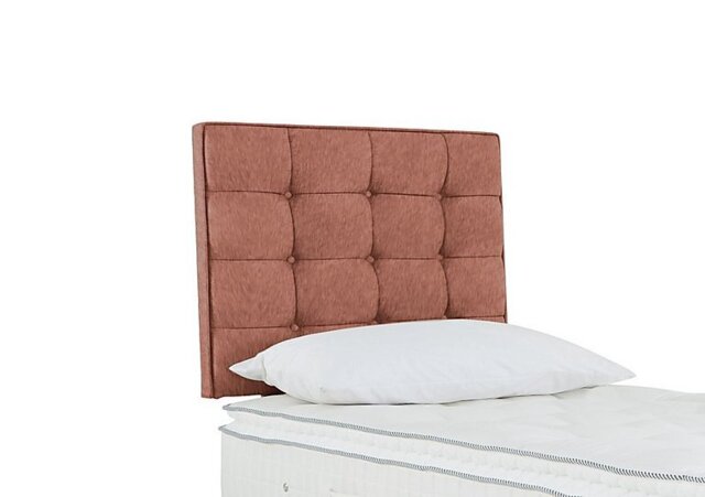 Sleepeezee - Bowmore Floor Standing Headboard - Single - Burnt Orange
