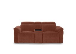 Dolomite 2 Seater Fabric Power Recliner Sofa with Power Headrests and Console