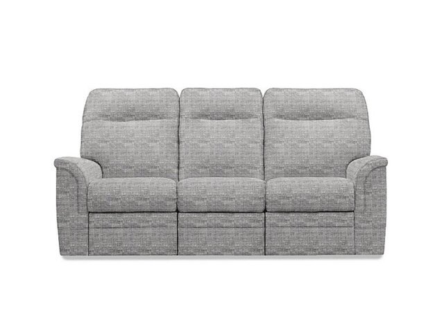 Parker Knoll - Hudson 23 Fabric 3 Seater Sofa - Dash Stone