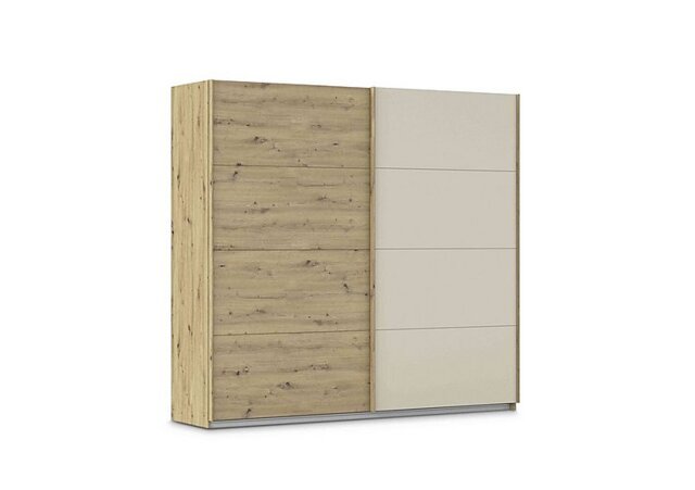 Rauch - Freja 226cm 2 Door Sliding Two Toned Wardrobe - Two Tone