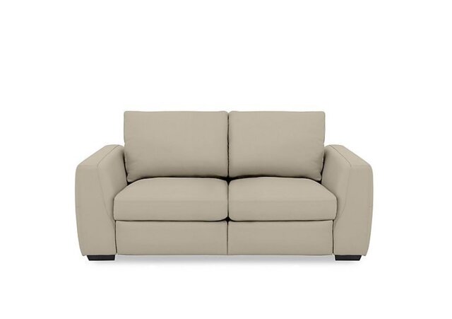 Dinky Leather 2 Seater Sofa with Power Recliner