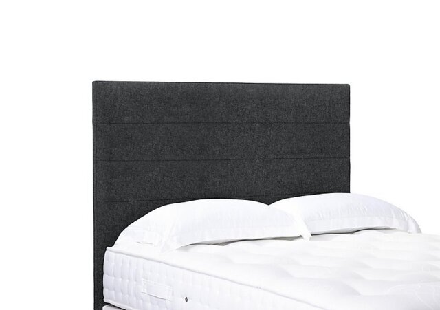 Artisan Collection Natsu Standard Floor Standing Headboard - Super King - Tweed Charcoal