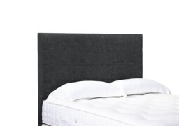 Artisan Collection Natsu Standard Floor Standing Headboard - Super King - Tweed Charcoal
