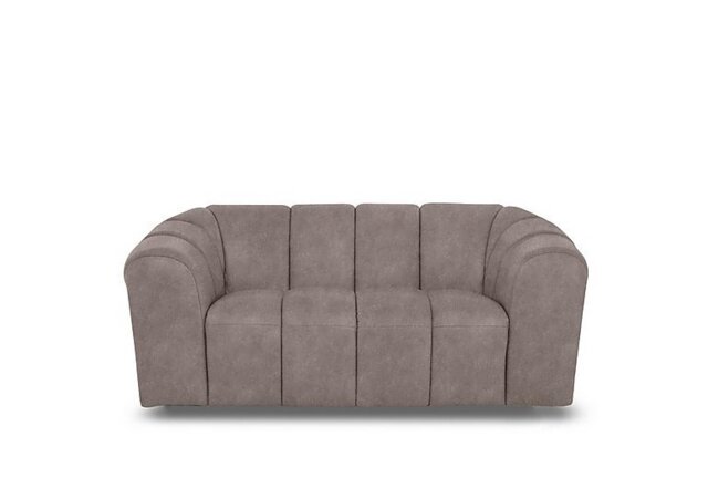 Rhianna 2 Seater Fabric Sofa - Marble Charcoal Grey