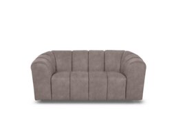 Rhianna 2 Seater Fabric Sofa - Marble Charcoal Grey